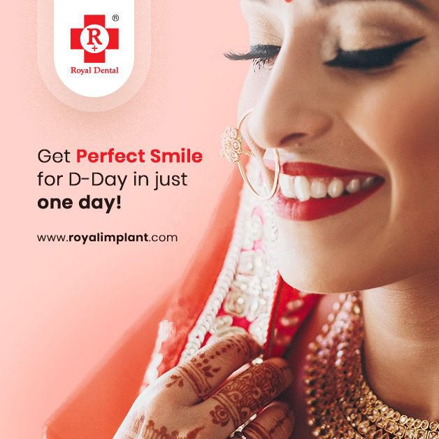 Bridal Smile Makeover in Mumbai Royal Dental Clinics perfect smile