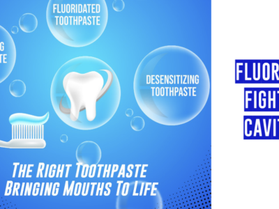 Fluoride toothpaste fights cavity