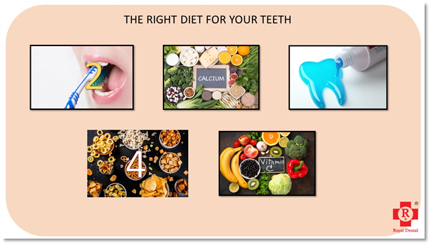 diet for teeth to maintain oral hygiene