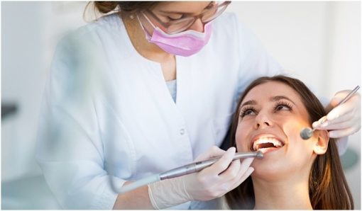 dentist checking teeth in kandivali