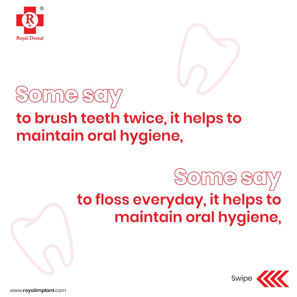 flossing oral hygiene