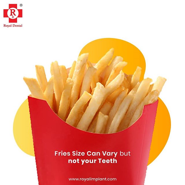 french fries food tooth decay
