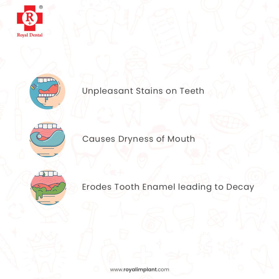 stains on teeth