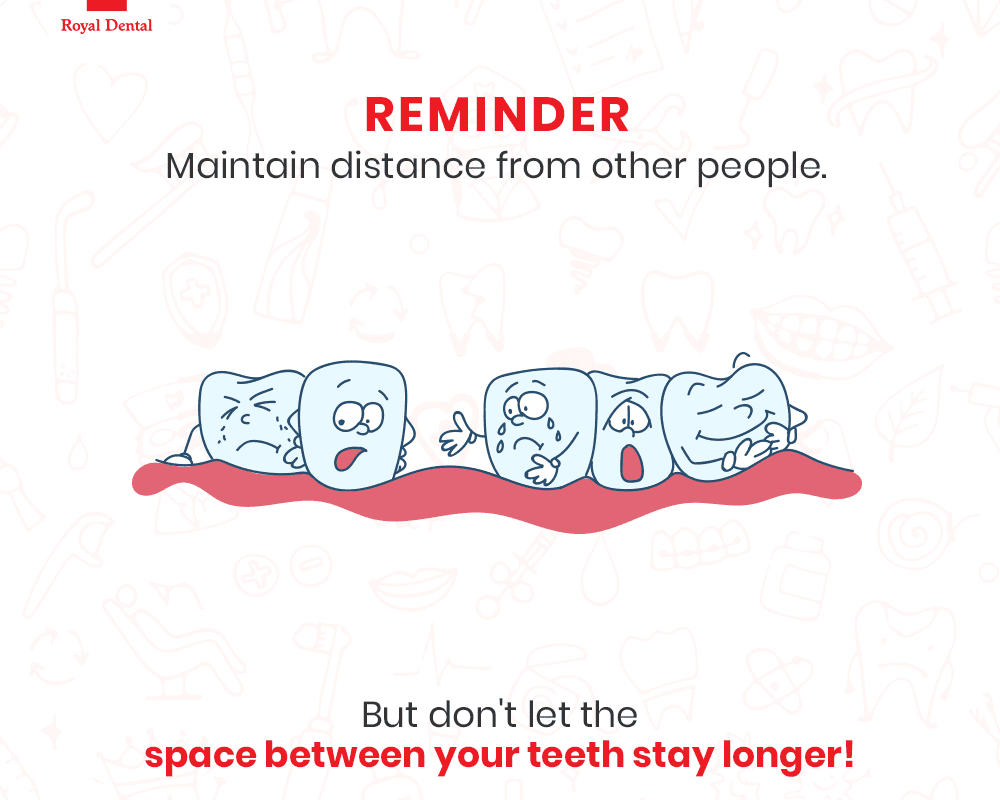How Far Apart Should Implants Be Placed? Guide to Dental Implant Space Royal Dental Clinics spaces between teeth - dental implant space