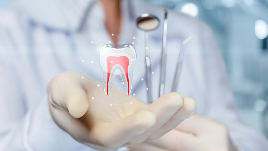 single sitting root canal treatment