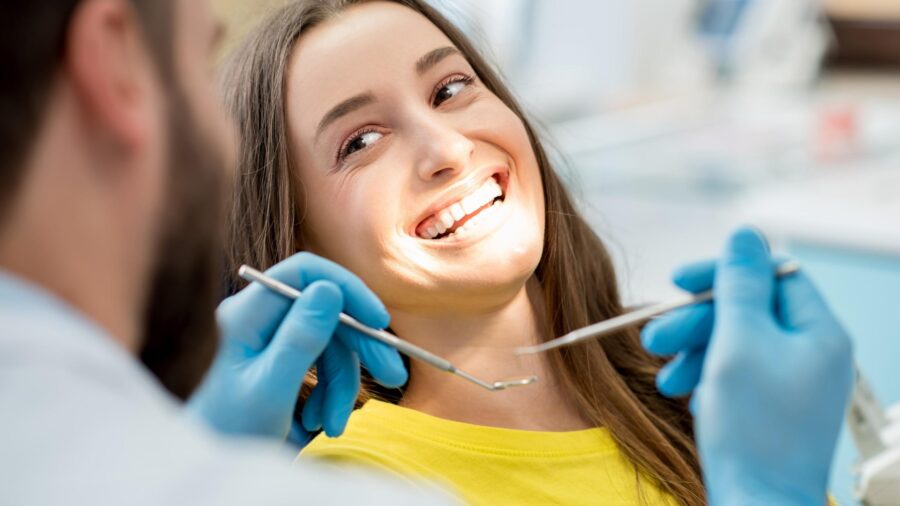 Dental check-up,  Chuckle, Facial expressions