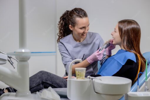 dental check up - oral care routine