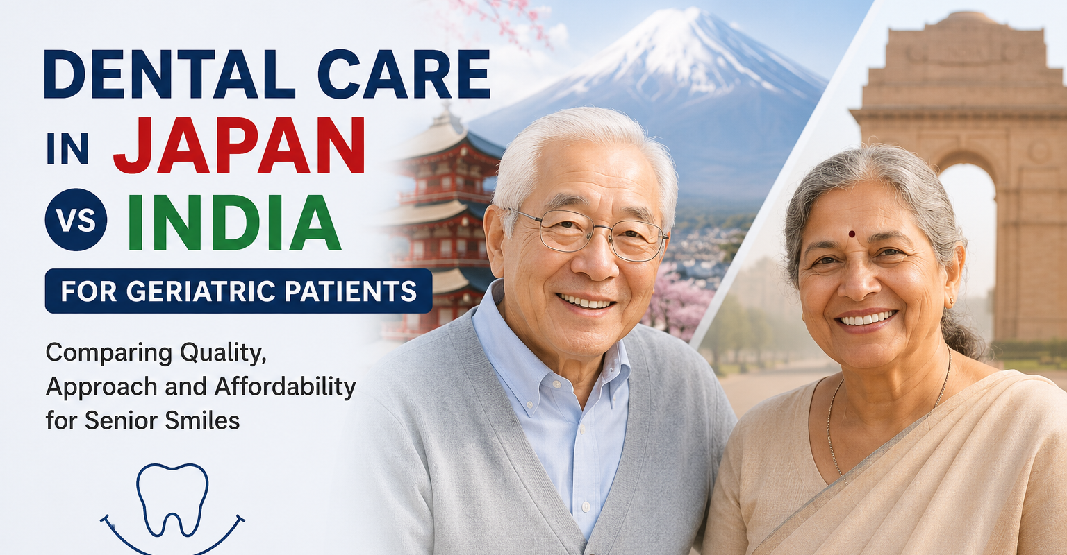 Does Japan Have Good Dental Care for Elders? Japan vs India Royal Dental Clinics Geriatric Dentistry - Dental care for older adults