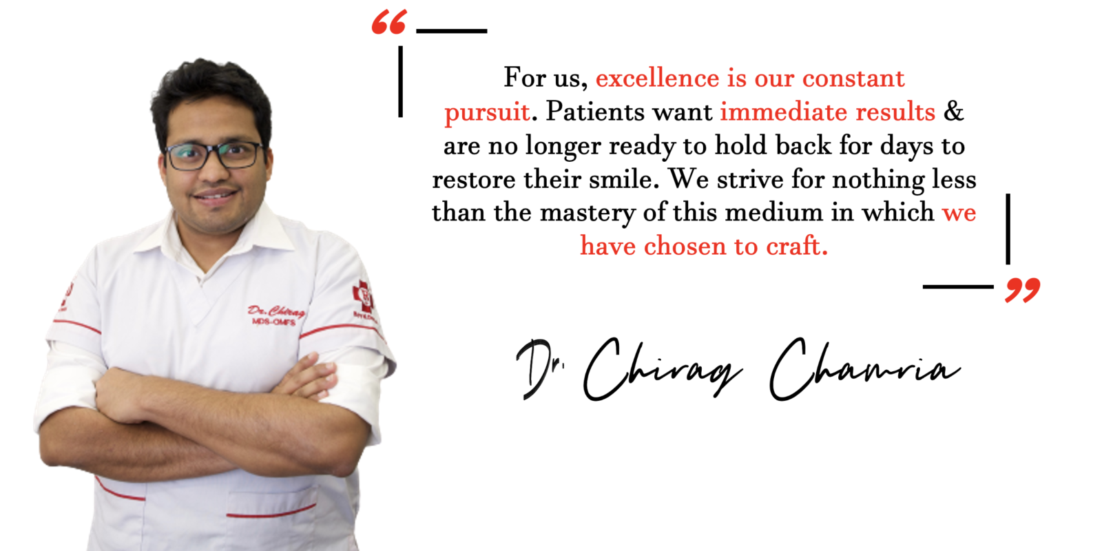 Dr Chirag Chamria