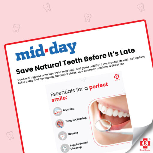 MIDDAY Save Your Natural Teeth