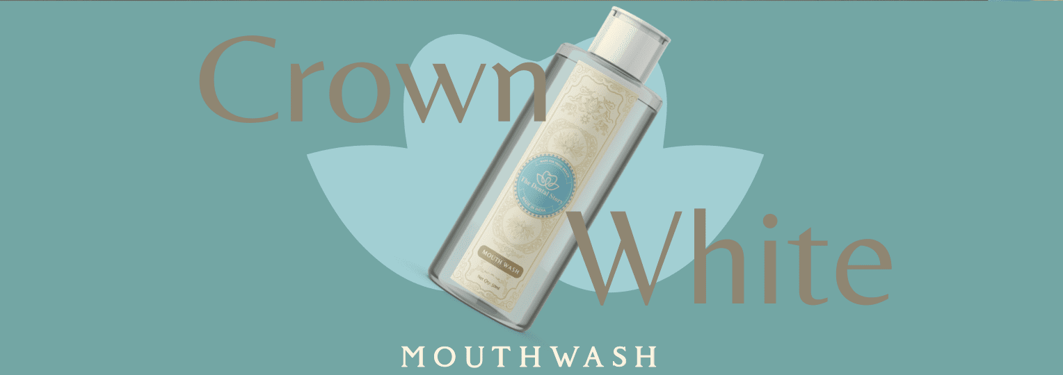 Crown White Dentist Mouthwash