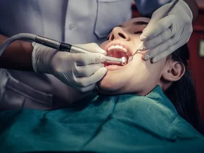 patient experience doing dental crown treatment near me - why do dentists blow air on teeth