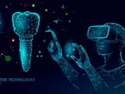 a visualistic image of a man with a teeth | AI Dentistry