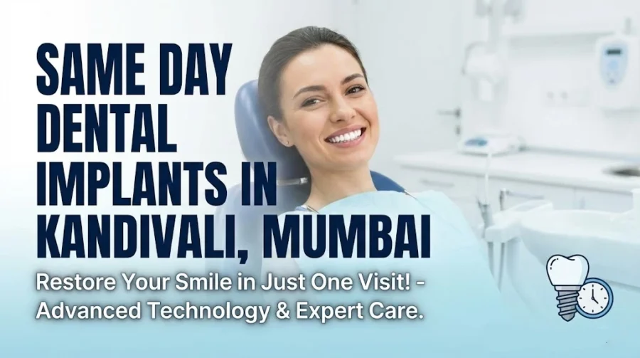 Same Day Dental Implants in Kandivali Mumbai