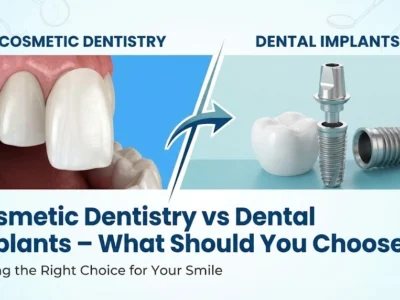 Cosmetic Dentistry in Kandivali vs Dental Implants in Kandivali – What Should You Choose?
