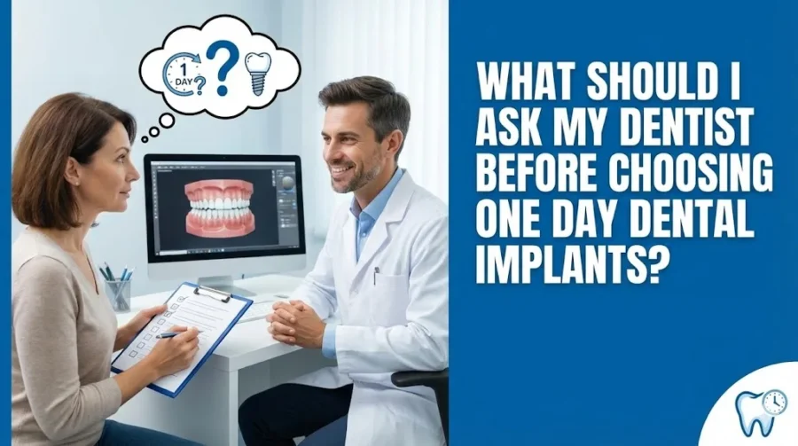 One-Day Dental Implants: Same-Day Fixed Teeth Royal Dental Clinics One Day Dental Implants in Kandivali, Mumbai