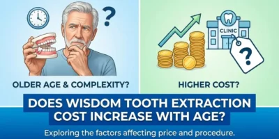 Does Wisdom Tooth Extraction Cost near Kandivali increase with age?