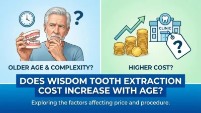 Does Wisdom Tooth Extraction Cost near Kandivali increase with age?