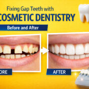 Before After Diastema Treatment