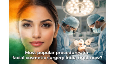 most popular procedures for facial cosmetic surgery India right now?