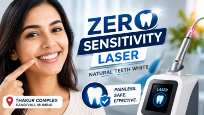 Natural teeth white in Thakur complex kandivali Mumbai