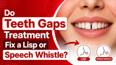 Do Teeth Gaps Treatment fix a lisp or speech whistle?