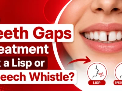 Do Teeth Gaps Treatment fix a lisp or speech whistle?