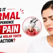 Is it normal to have ear pain after molar tooth extraction surgery in Mumbai? Royal Dental Clinics Is it normal to experience ear pain following a molar tooth extraction in Mumbai?