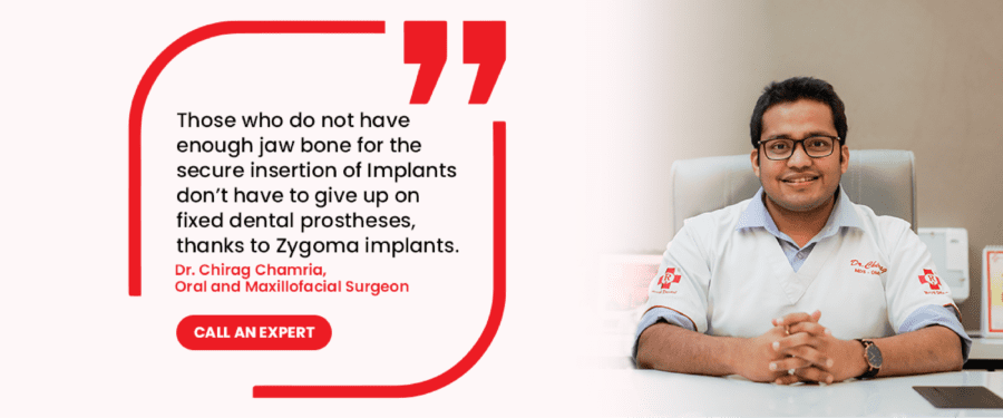 Dr. Chirag Chamria no bone missing teeth