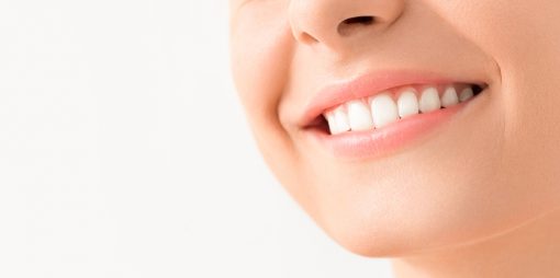 smile with teeth