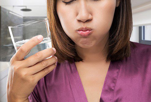 drinking water salt