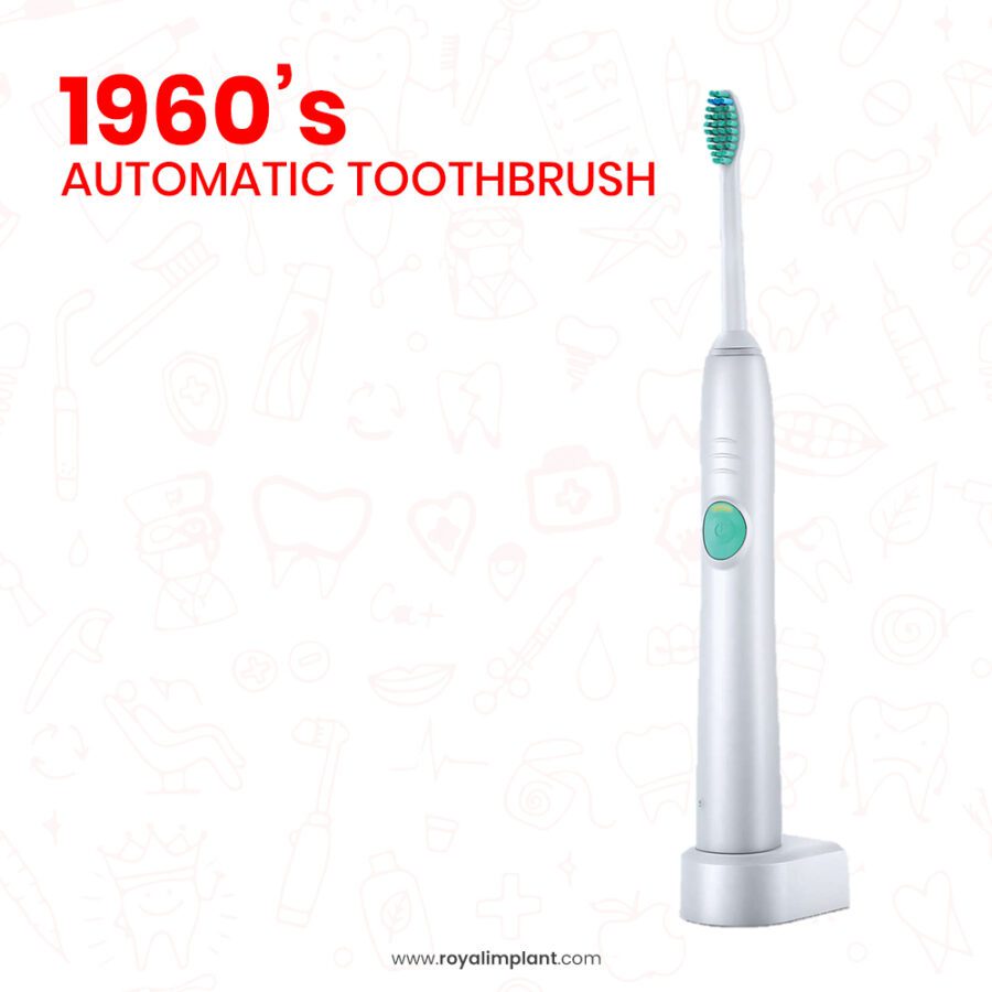 toothbrush evolution electronic