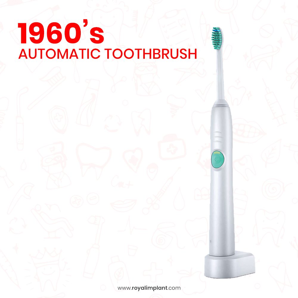 toothbrush evolution electronic