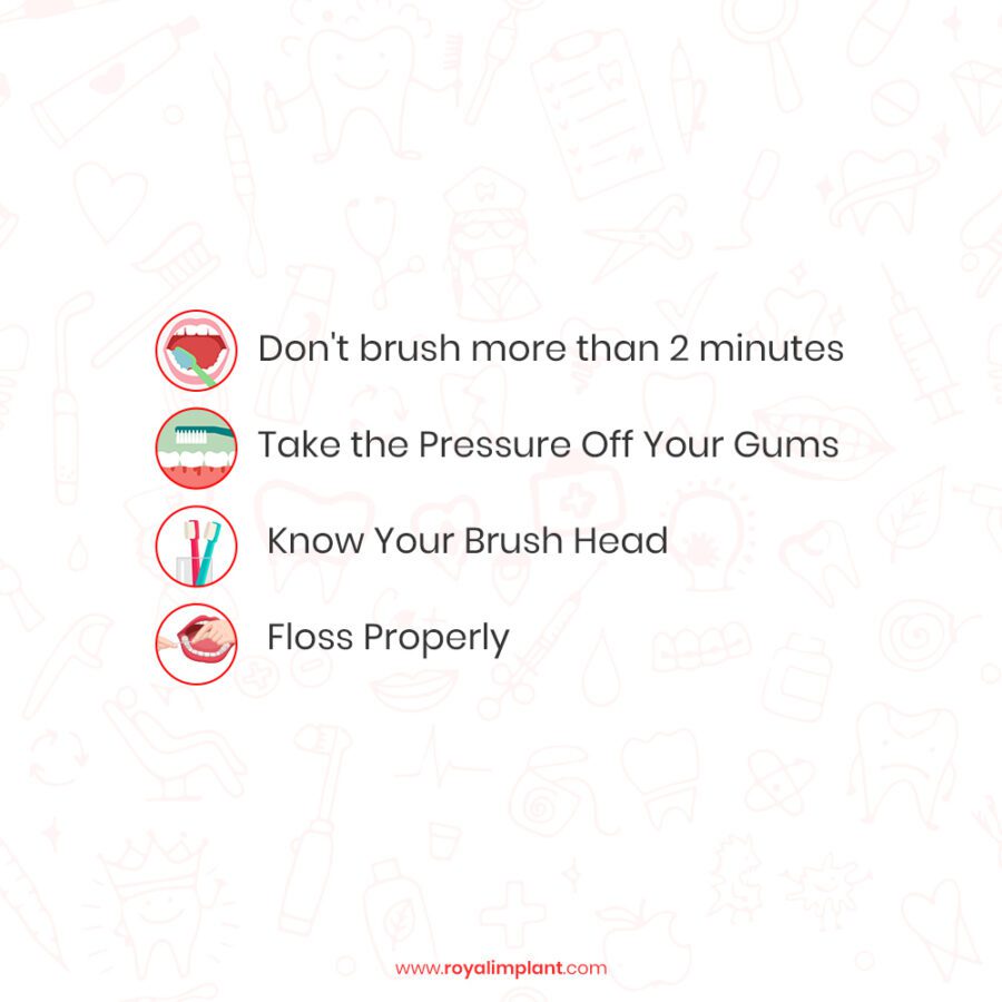 tooth brushing