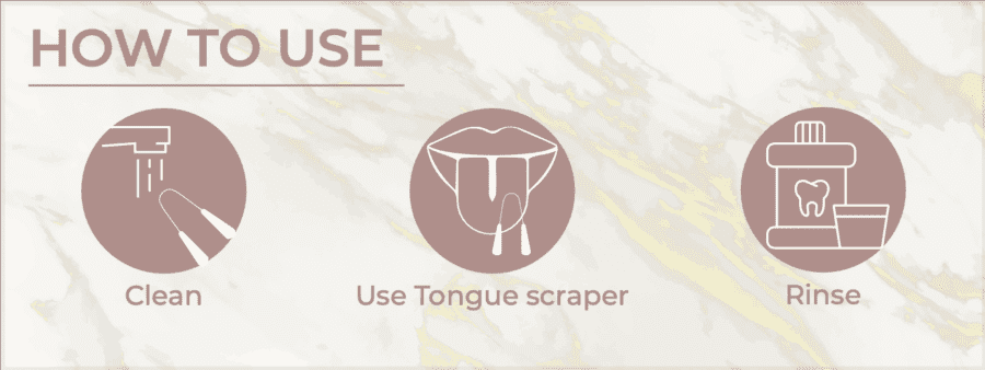 oral hygiene tongue cleaner