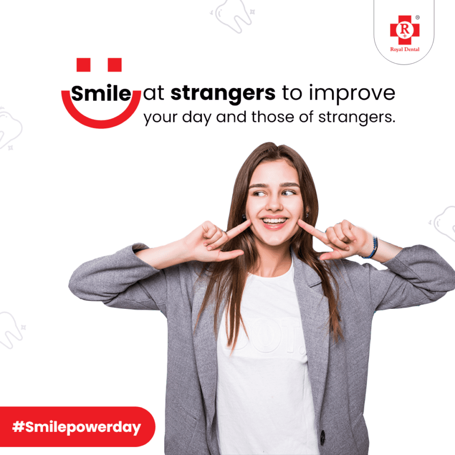 healthy beautiful natural smile
