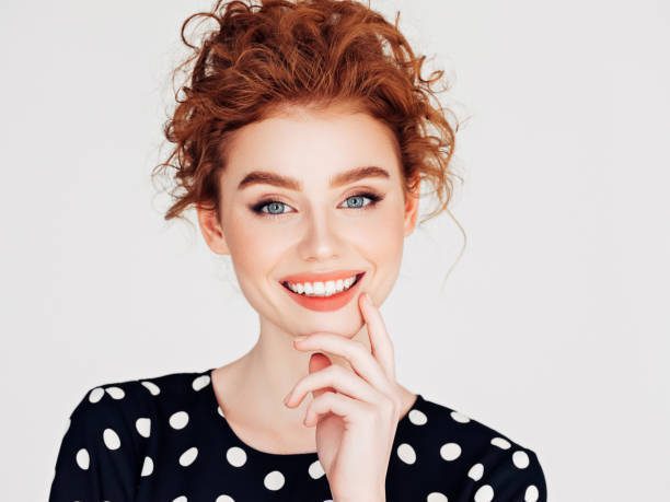 Women smiling