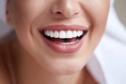 Women smiling