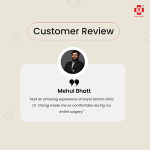 Patient review Dr Chirag Chamria