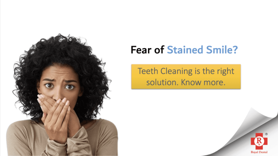 Stain Teeth smile