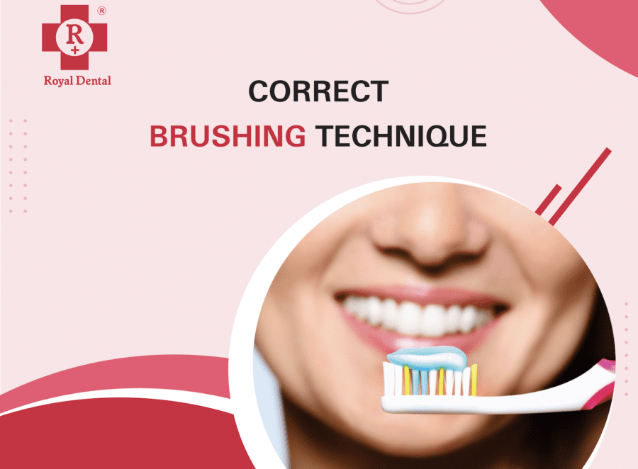 right brushing for teeth