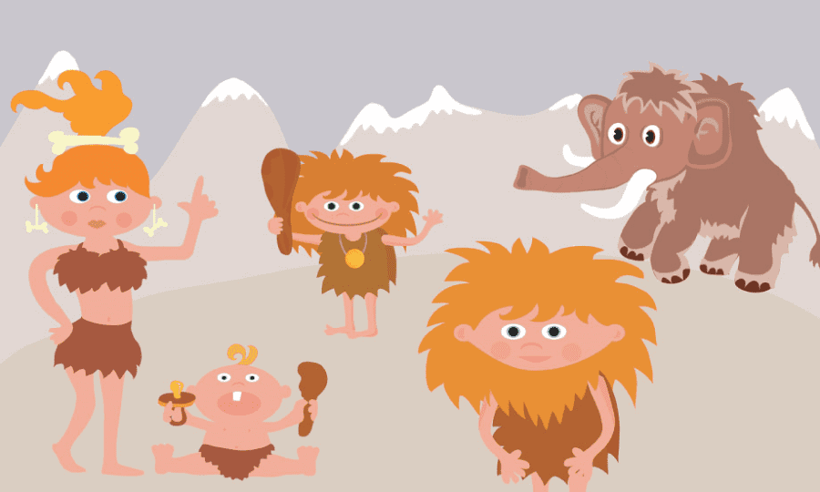 cavemen dental cavities