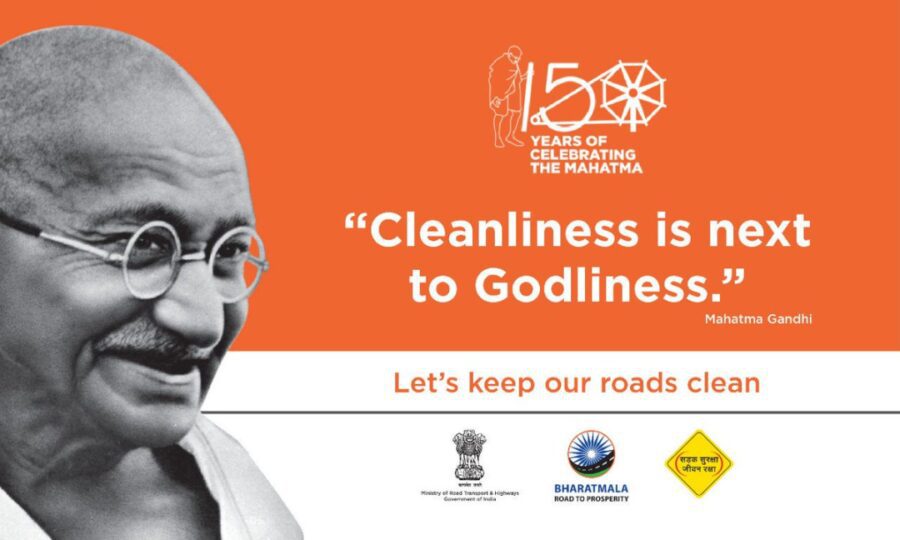 mahatma gandhi cleanliness