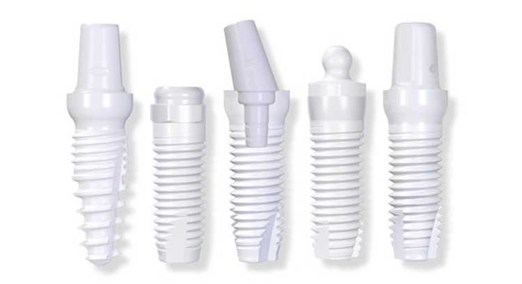 metal-free zirconia implant