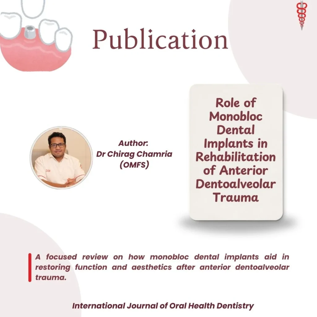 Publication: Laurin Publishers - Dr Chirag Chamria