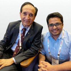 Dr Chirag Chamria with Dr Jatin Shah