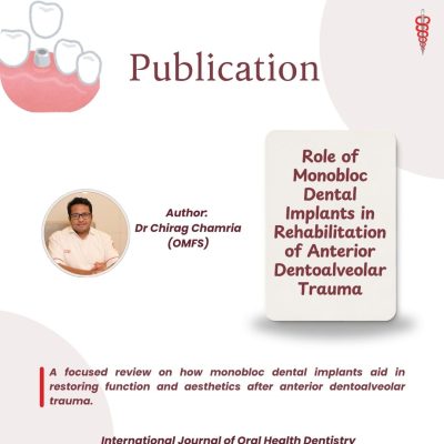 Publication: Laurin Publishers - Dr Chirag Chamria